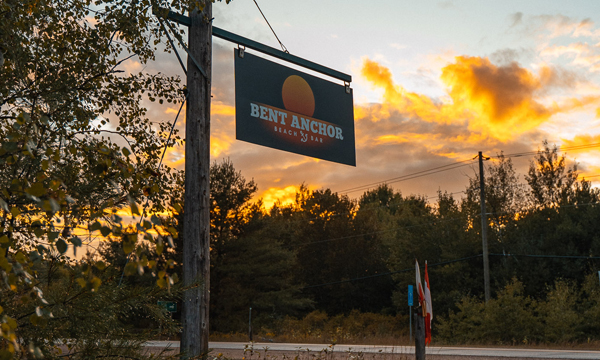 Bent Anchor sign