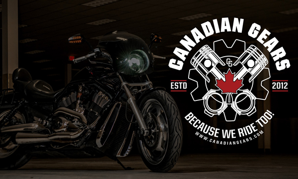 Motorcycle and logo