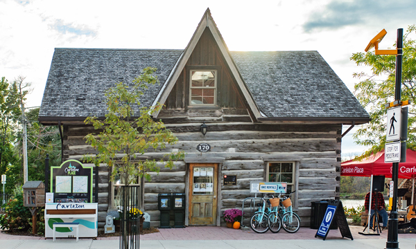 Exterior of the visitor centre