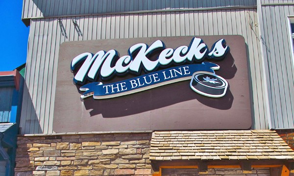 Sign: McKecks