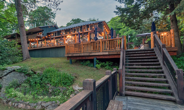  Exterior of lodge