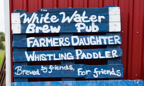 Whitewater Brew Pub Sign