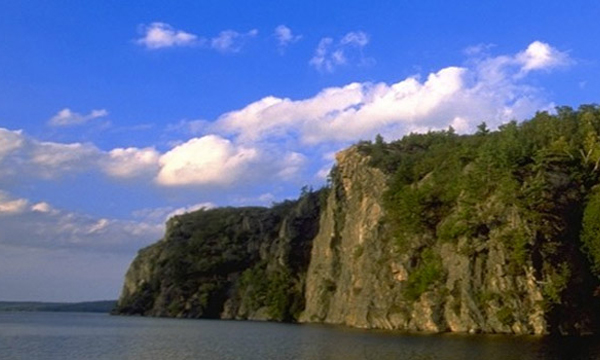  Water and cliffs