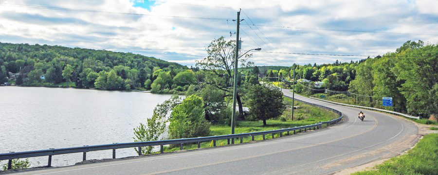 Hwy 118 outside of Haliburton